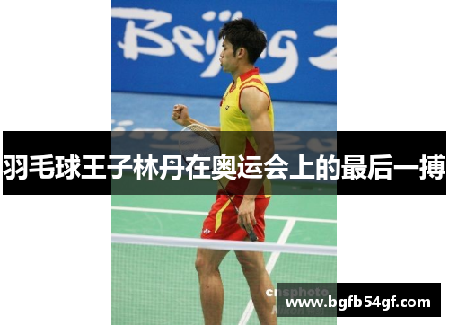 羽毛球王子林丹在奥运会上的最后一搏